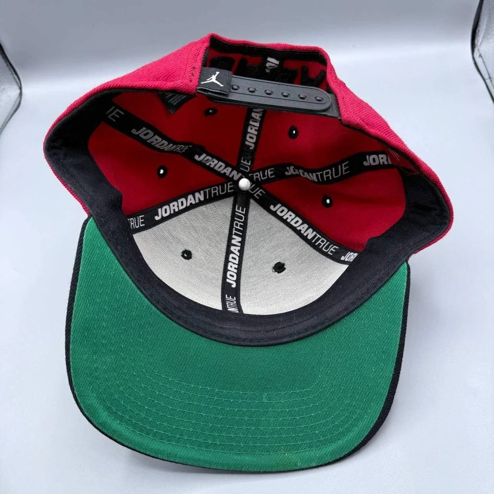 Air Jordan Wings Hat Men‎ Red Black Embroidered Jumpman Snap Back Cap